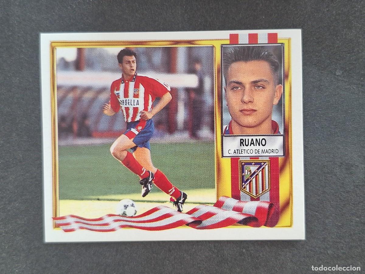 Football Stickers: L3 RUANO ATLETICO DE MADRID LIGA ESTE 1995 1996 95 96 NUNCA PEGADO SIN PEGAR