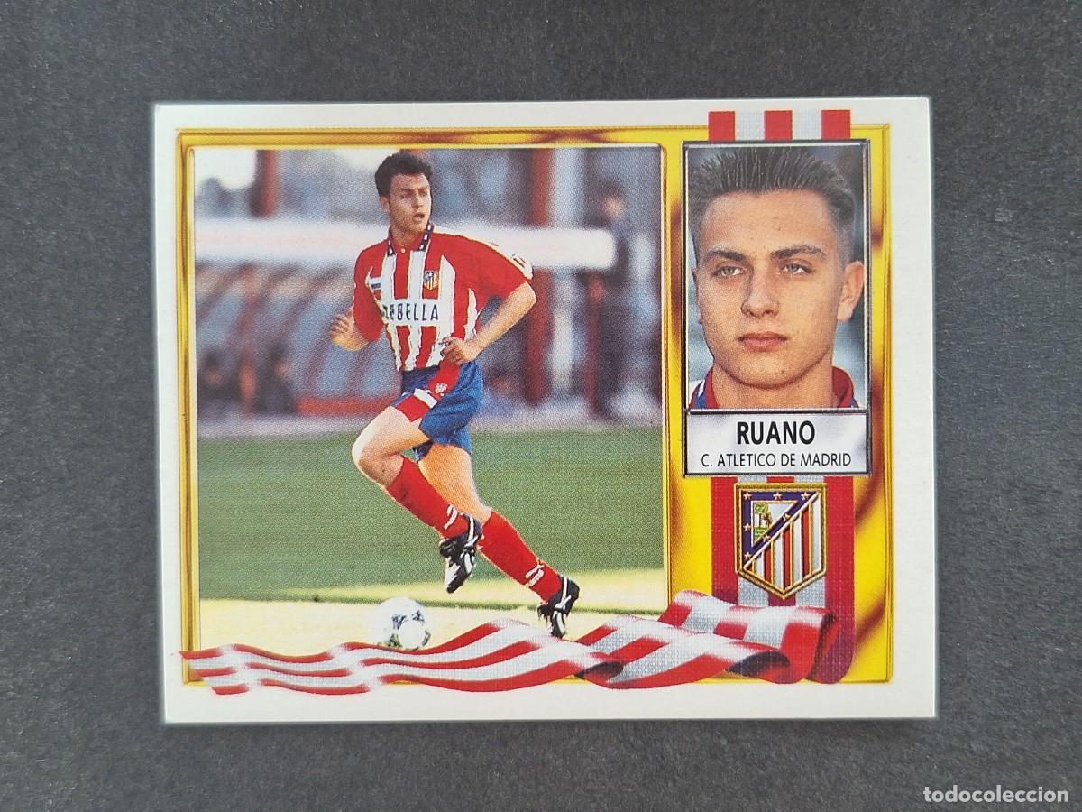 Football Stickers: L3 RUANO ATLETICO DE MADRID LIGA ESTE 1995 1996 95 96 NUNCA PEGADO SIN PEGAR