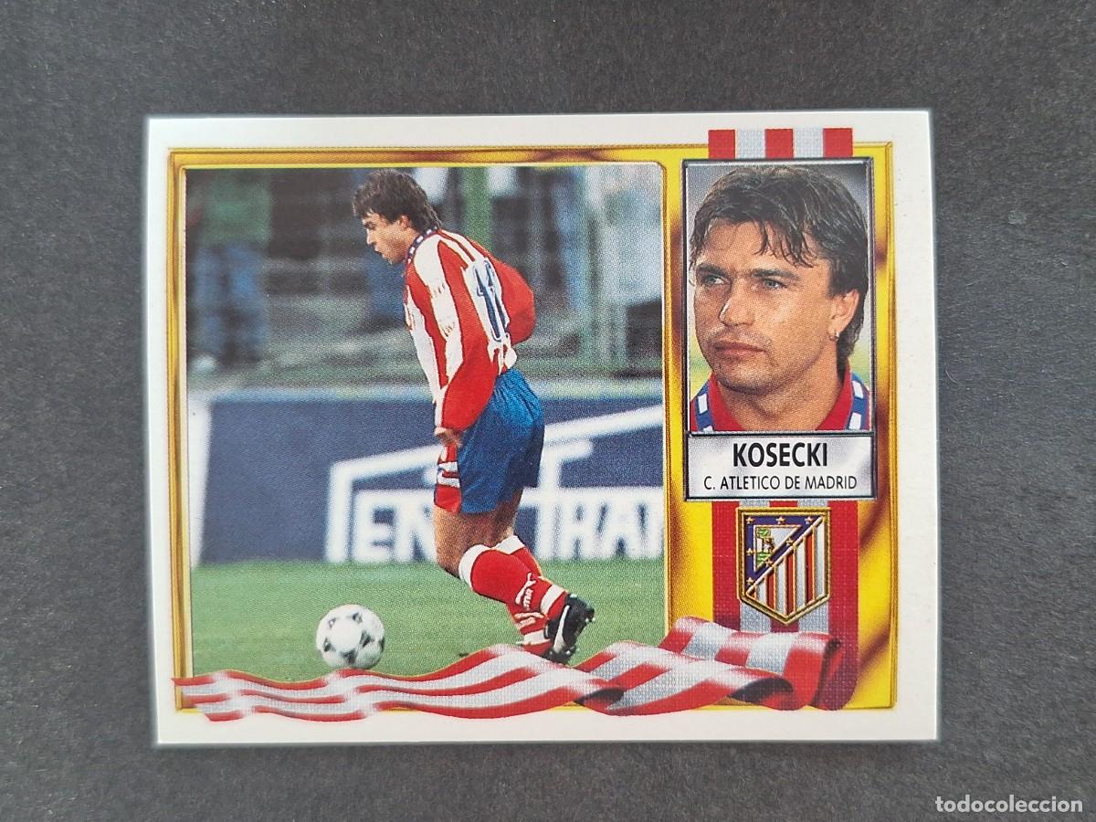Football Stickers: L3 KOSECKI ATLETICO DE MADRID LIGA ESTE 1995 1996 95 96 NUNCA PEGADO SIN PEGAR