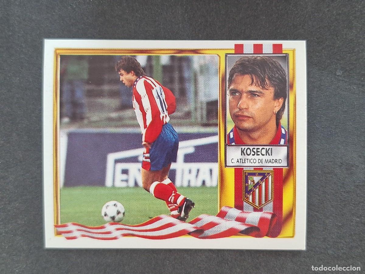 Football Stickers: L3 KOSECKI ATLETICO DE MADRID LIGA ESTE 1995 1996 95 96 NUNCA PEGADO SIN PEGAR