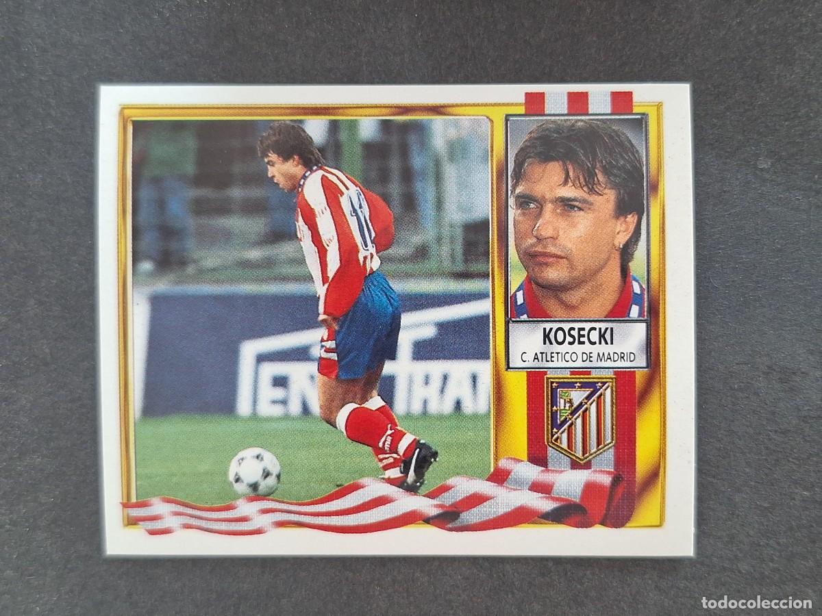 Football Stickers: L3 KOSECKI ATLETICO DE MADRID LIGA ESTE 1995 1996 95 96 NUNCA PEGADO SIN PEGAR