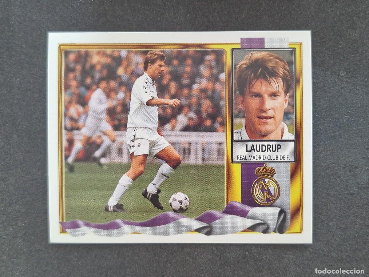 Fu&szlig;ball-Sticker: L3 LAUDRUP REAL MADRID LIGA ESTE 1995 1996 95 96 NUNCA PEGADO SIN PEGAR