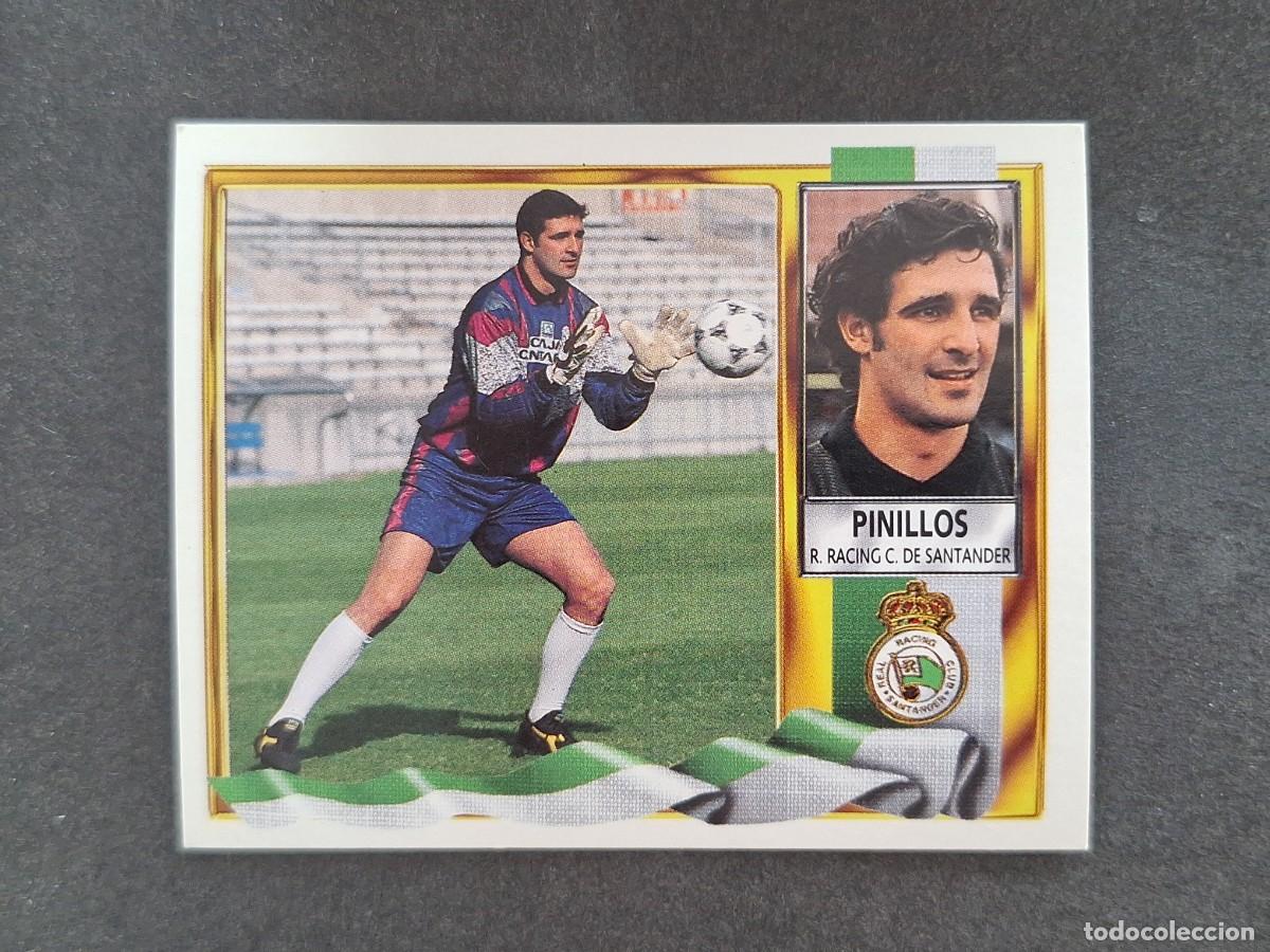 Fu&szlig;ball-Sticker: L3 PINILLOS RACING DE SANTANDER LIGA ESTE 1995 1996 95 96 NUNCA PEGADO SIN PEGAR