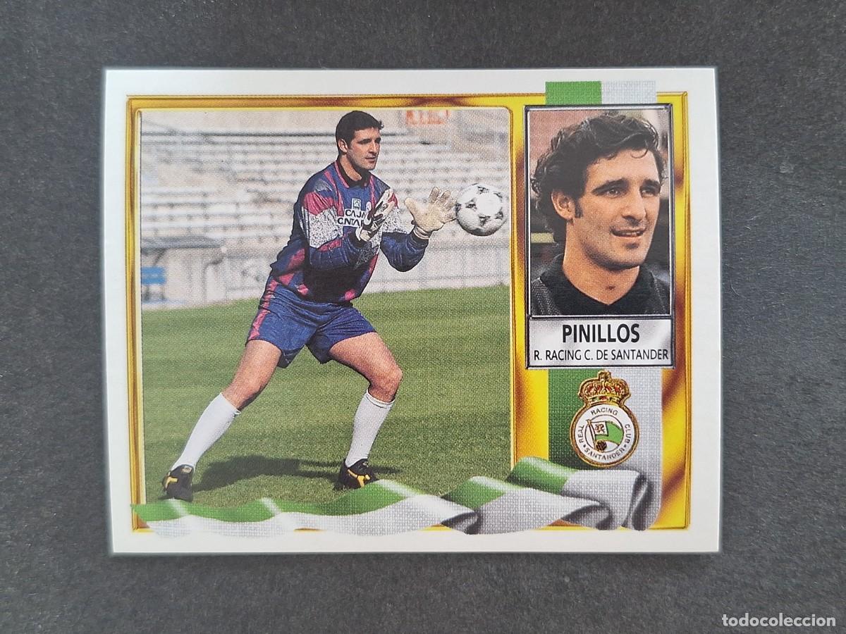 Fu&szlig;ball-Sticker: L3 PINILLOS RACING DE SANTANDER LIGA ESTE 1995 1996 95 96 NUNCA PEGADO SIN PEGAR