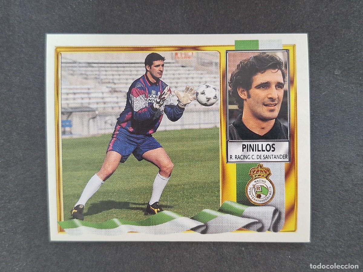 Fu&szlig;ball-Sticker: L3 PINILLOS RACING DE SANTANDER LIGA ESTE 1995 1996 95 96 NUNCA PEGADO SIN PEGAR