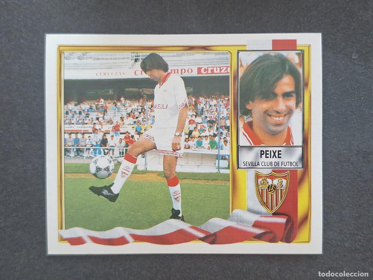 Cromos de Futebol: L3 PEIXE VERSION SEVILLA F. C. LIGA ESTE 1995 1996 95 96 NUNCA PEGADO SIN PEGAR