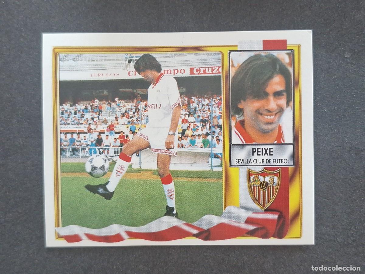 Cromos de Futebol: L3 PEIXE VERSION SEVILLA F. C. LIGA ESTE 1995 1996 95 96 NUNCA PEGADO SIN PEGAR