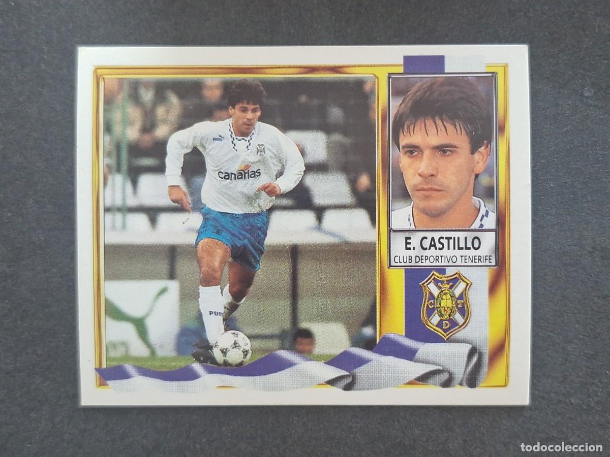 Fu&szlig;ball-Sticker: L3 EZEQUIEL CASTILLO C. D. TENERIFE LIGA ESTE 1995 1996 95 96 NUNCA PEGADO SIN PEGAR