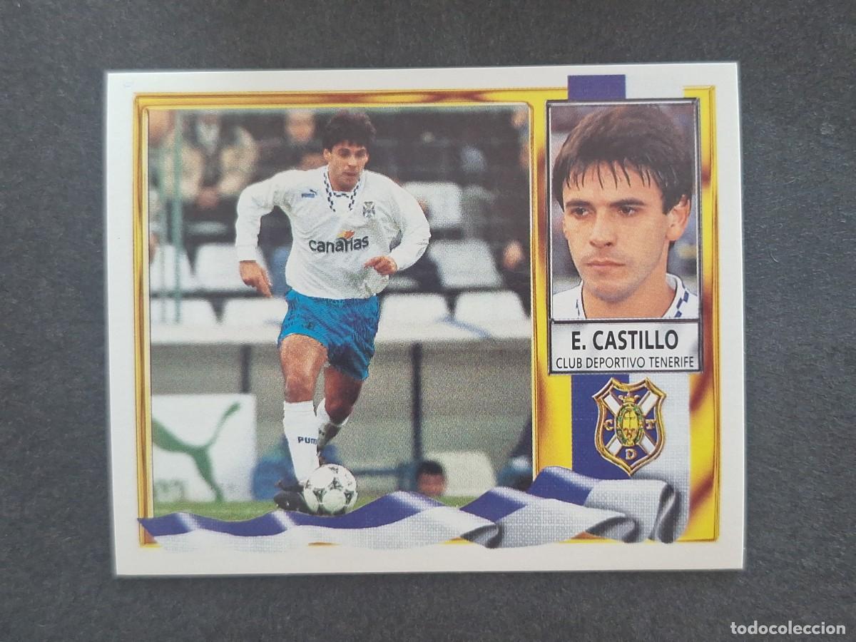 Fu&szlig;ball-Sticker: L3 EZEQUIEL CASTILLO C. D. TENERIFE LIGA ESTE 1995 1996 95 96 NUNCA PEGADO SIN PEGAR