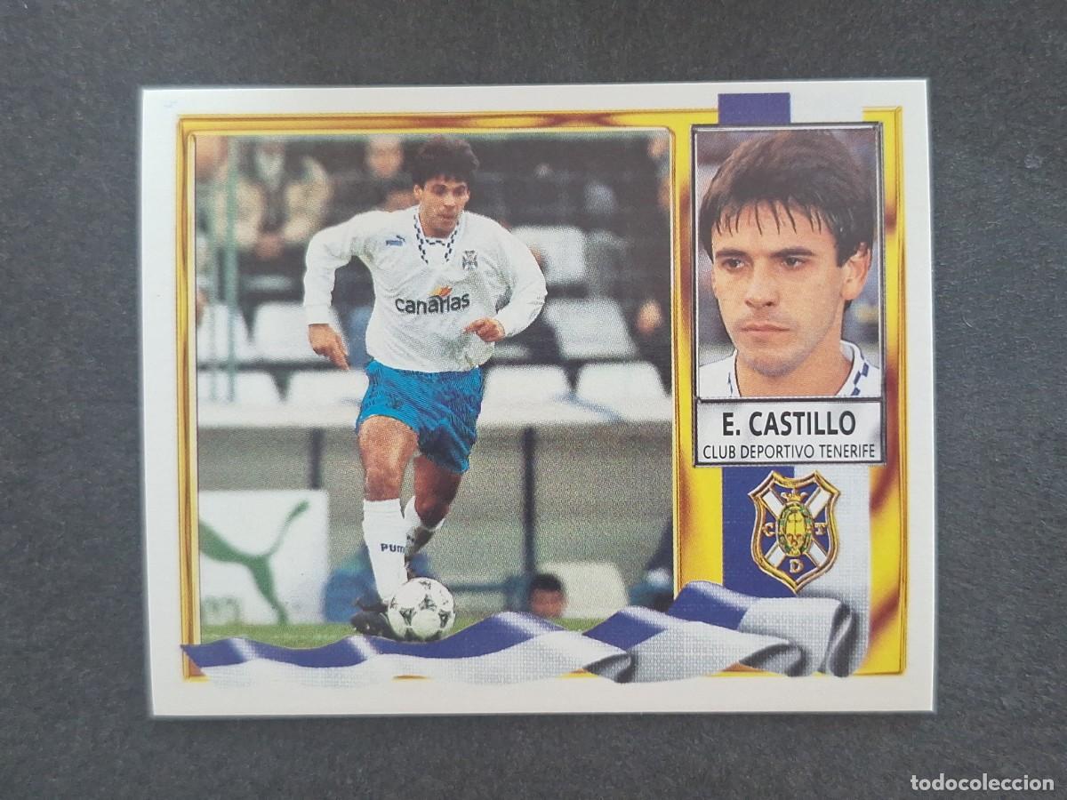 Fu&szlig;ball-Sticker: L3 EZEQUIEL CASTILLO C. D. TENERIFE LIGA ESTE 1995 1996 95 96 NUNCA PEGADO SIN PEGAR