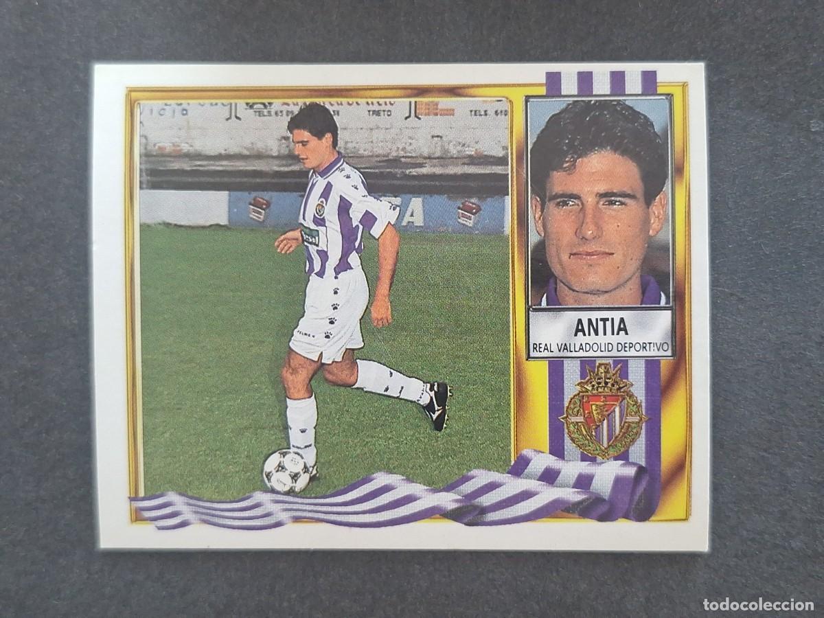 Fu&szlig;ball-Sticker: L3 ANTIA VERSION PARQUESOL REAL VALLADOLID LIGA ESTE 1995 1996 95 96 NUNCA PEGADO SIN PEGAR