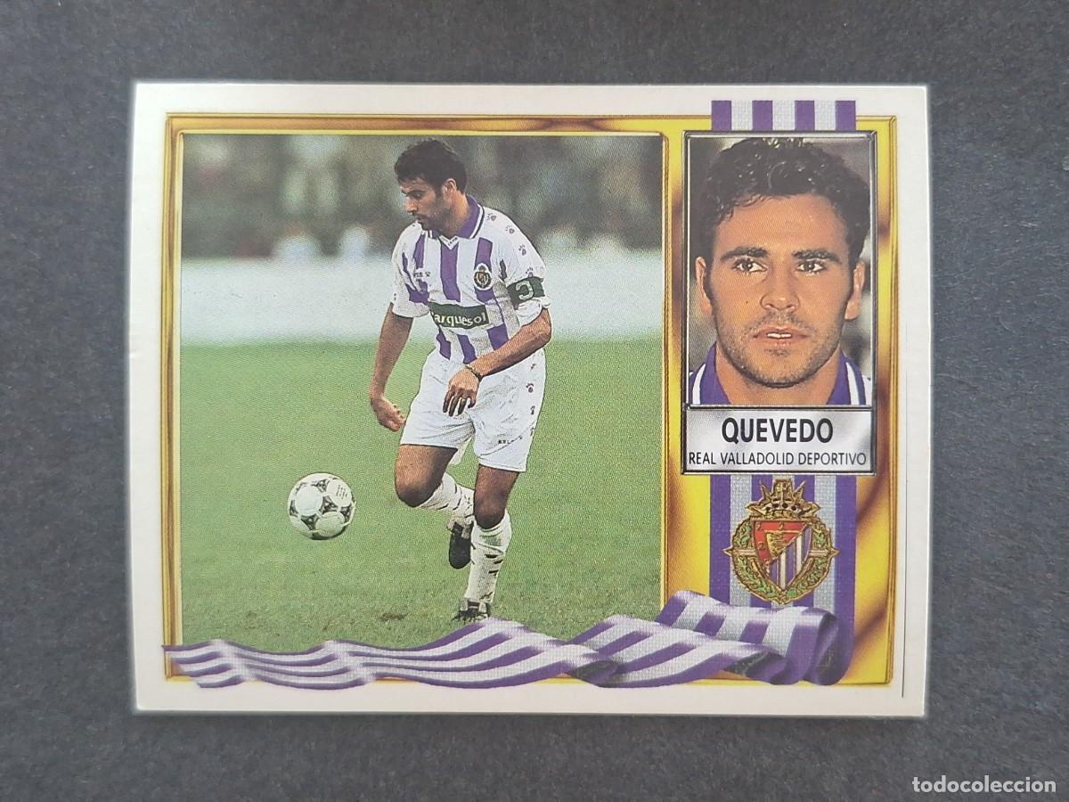 Football Stickers: L3 QUEVEDO VERSION PARQUESOL REAL VALLADOLID LIGA ESTE 1995 1996 95 96 NUNCA PEGADO SIN PEGAR