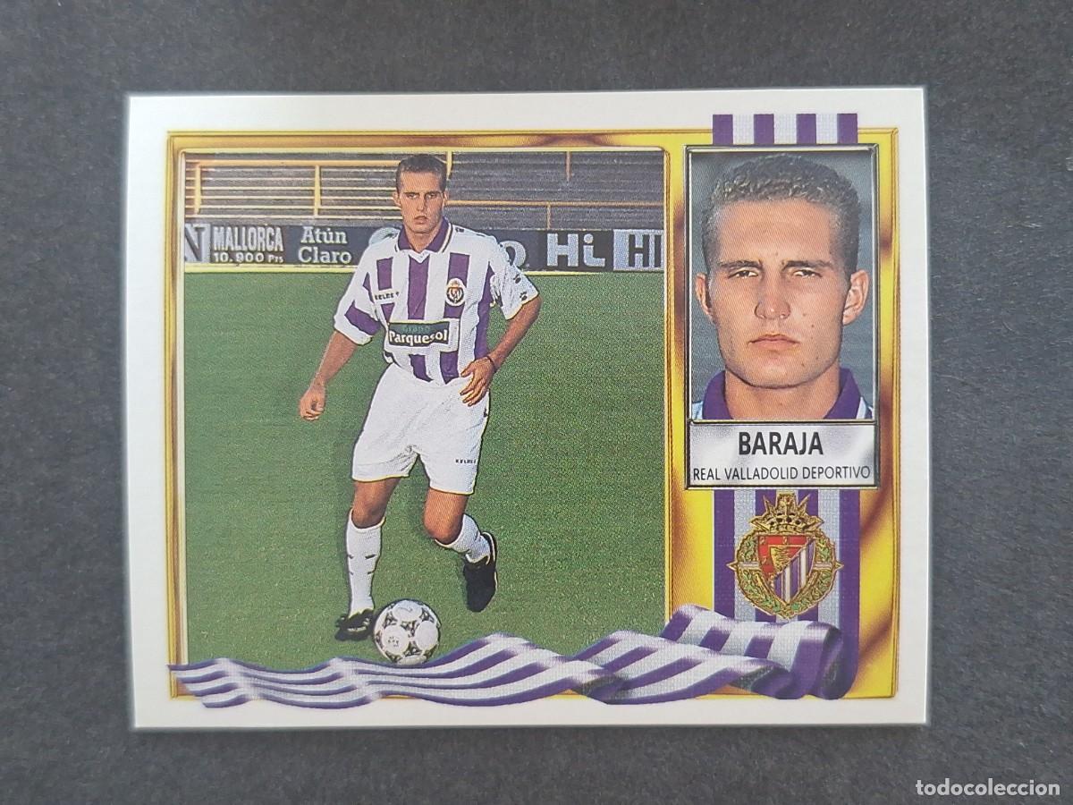 Football Stickers: L3 BARAJA VERSION PARQUESOL REAL VALLADOLID LIGA ESTE 1995 1996 95 96 NUNCA PEGADO SIN PEGAR