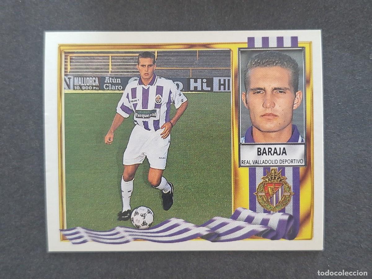 Football Stickers: L3 BARAJA VERSION PARQUESOL REAL VALLADOLID LIGA ESTE 1995 1996 95 96 NUNCA PEGADO SIN PEGAR