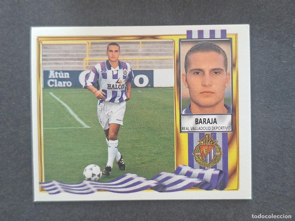 Football Stickers: L3 BARAJA VERSION HALCON REAL VALLADOLID LIGA ESTE 1995 1996 95 96 NUNCA PEGADO SIN PEGAR