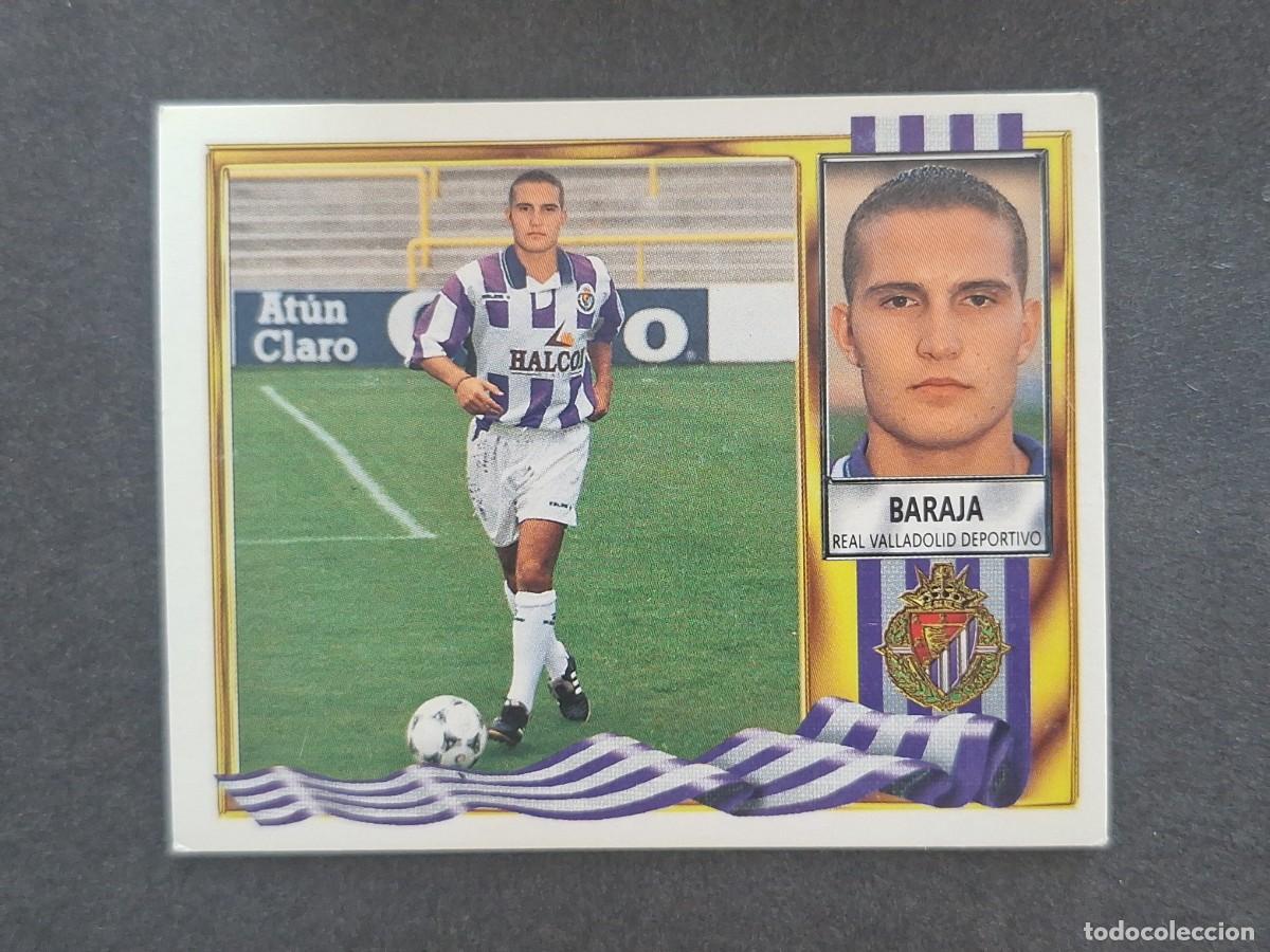 Football Stickers: L3 BARAJA VERSION HALCON REAL VALLADOLID LIGA ESTE 1995 1996 95 96 NUNCA PEGADO SIN PEGAR