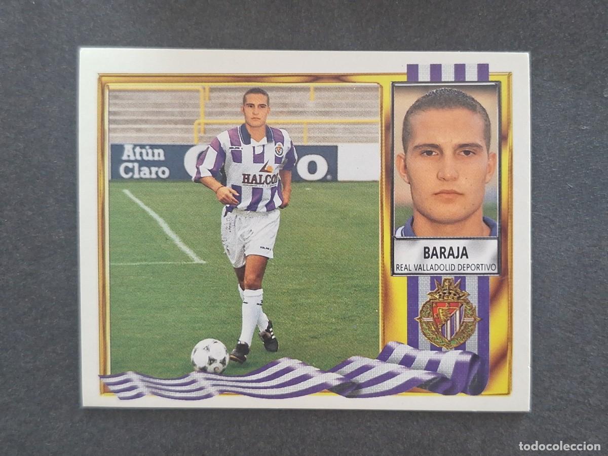 Football Stickers: L3 BARAJA VERSION HALCON REAL VALLADOLID LIGA ESTE 1995 1996 95 96 NUNCA PEGADO SIN PEGAR