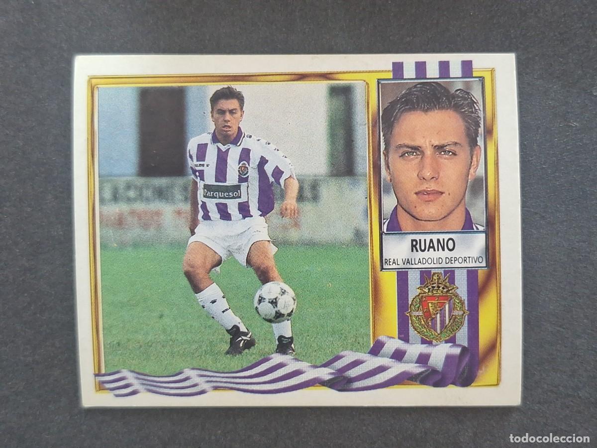 Football Stickers: L3 RUANO VERSION PARQUESOL REAL VALLADOLID LIGA ESTE 1995 1996 95 96 NUNCA PEGADO SIN PEGAR