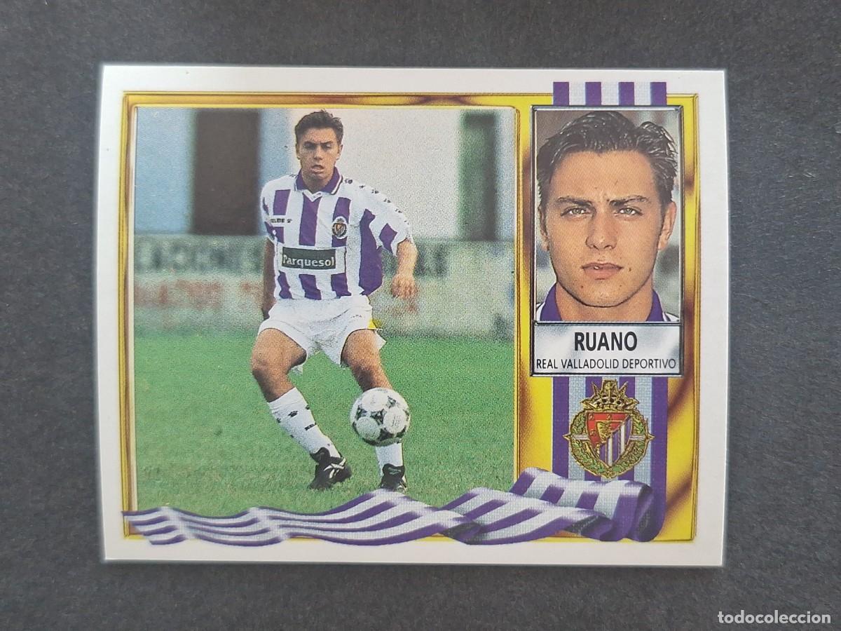 Football Stickers: L3 RUANO VERSION PARQUESOL REAL VALLADOLID LIGA ESTE 1995 1996 95 96 NUNCA PEGADO SIN PEGAR