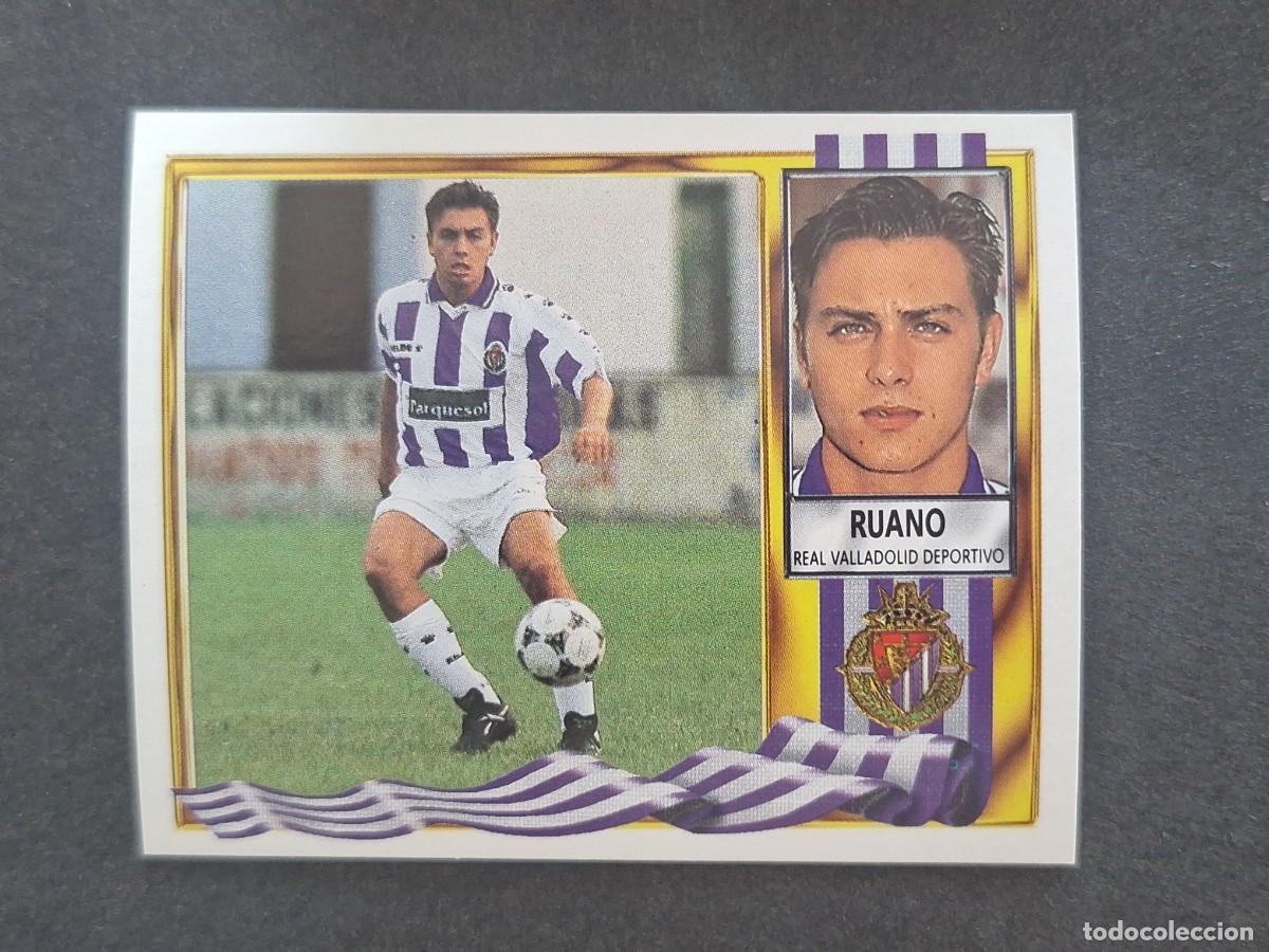 Football Stickers: L3 RUANO VERSION PARQUESOL REAL VALLADOLID LIGA ESTE 1995 1996 95 96 NUNCA PEGADO SIN PEGAR