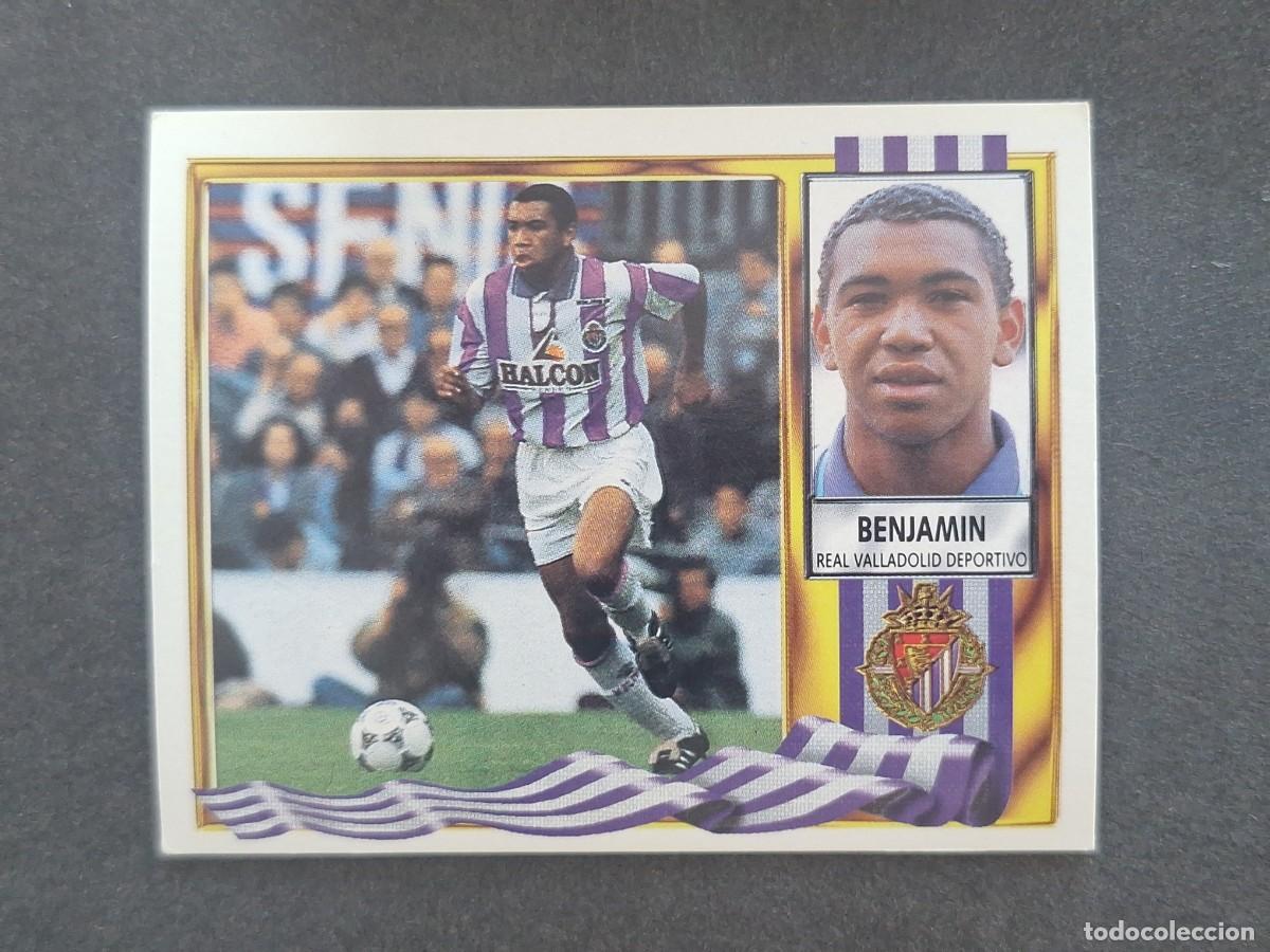 Football Stickers: L3 BENJAMIN VERSION HALCON REAL VALLADOLID LIGA ESTE 1995 1996 95 96 NUNCA PEGADO SIN PEGAR