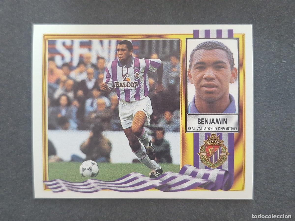 Football Stickers: L3 BENJAMIN VERSION HALCON REAL VALLADOLID LIGA ESTE 1995 1996 95 96 NUNCA PEGADO SIN PEGAR