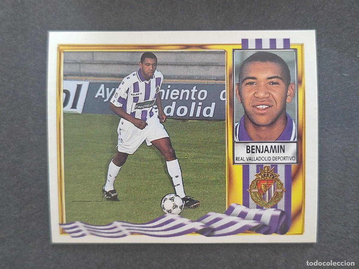 Football Stickers: L3 BENJAMIN VERSION PARQUESOL REAL VALLADOLID LIGA ESTE 1995 1996 95 96 NUNCA PEGADO SIN PEGAR