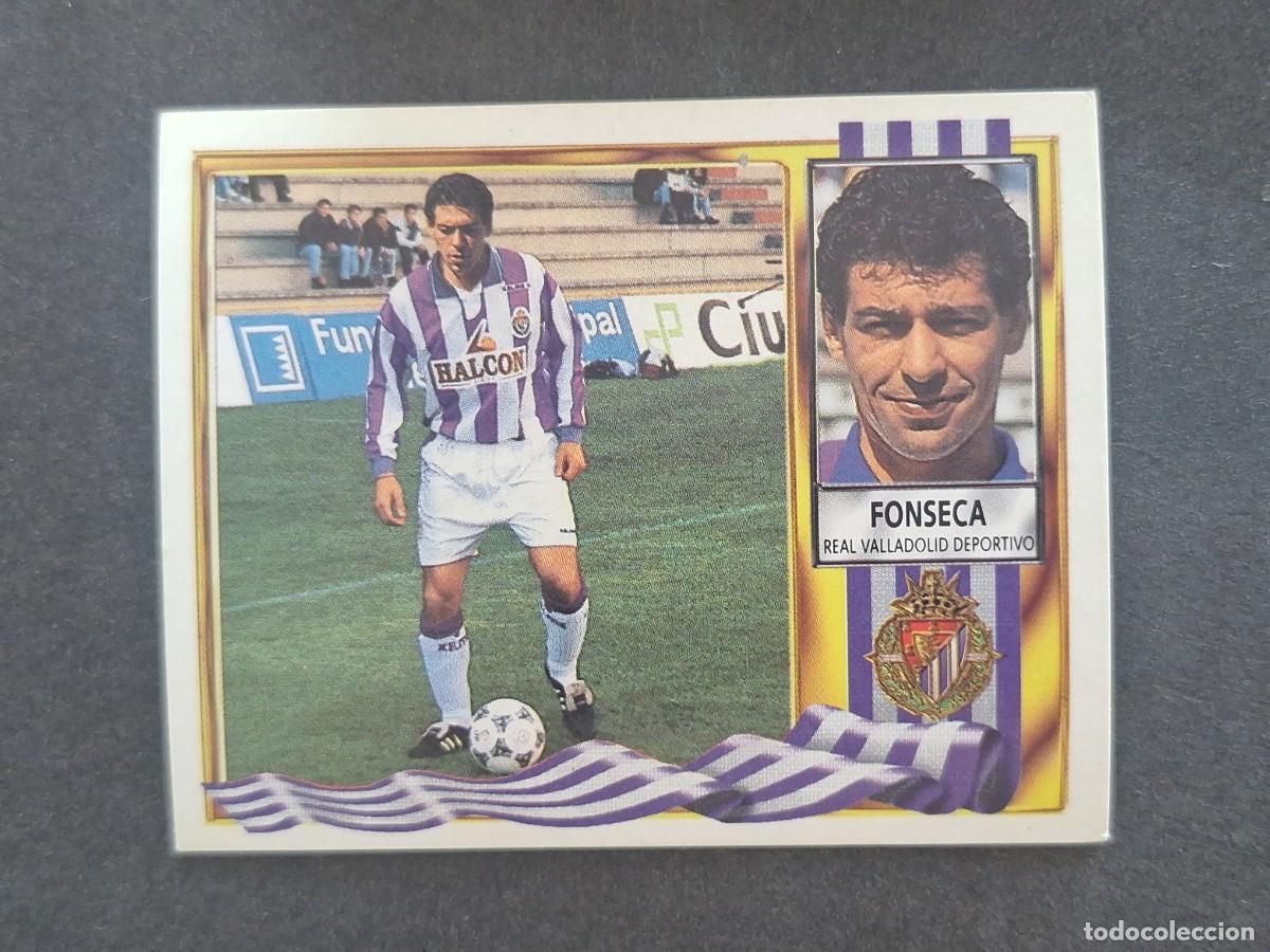 Cartes &agrave; collectionner de Football: L3 FONSECA VERSION HALCON REAL VALLADOLID LIGA ESTE 1995 1996 95 96 NUNCA PEGADO SIN PEGAR