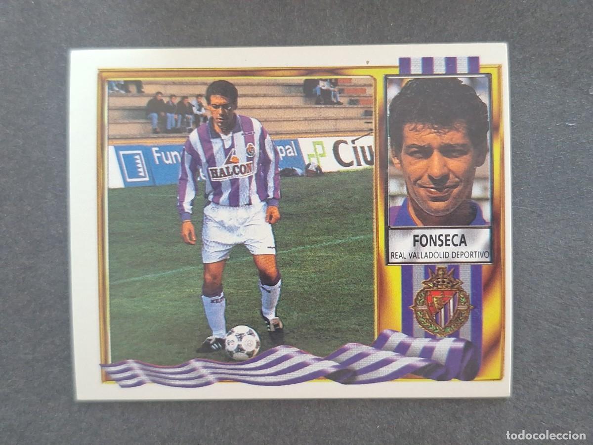 Cartes &agrave; collectionner de Football: L3 FONSECA VERSION HALCON REAL VALLADOLID LIGA ESTE 1995 1996 95 96 NUNCA PEGADO SIN PEGAR