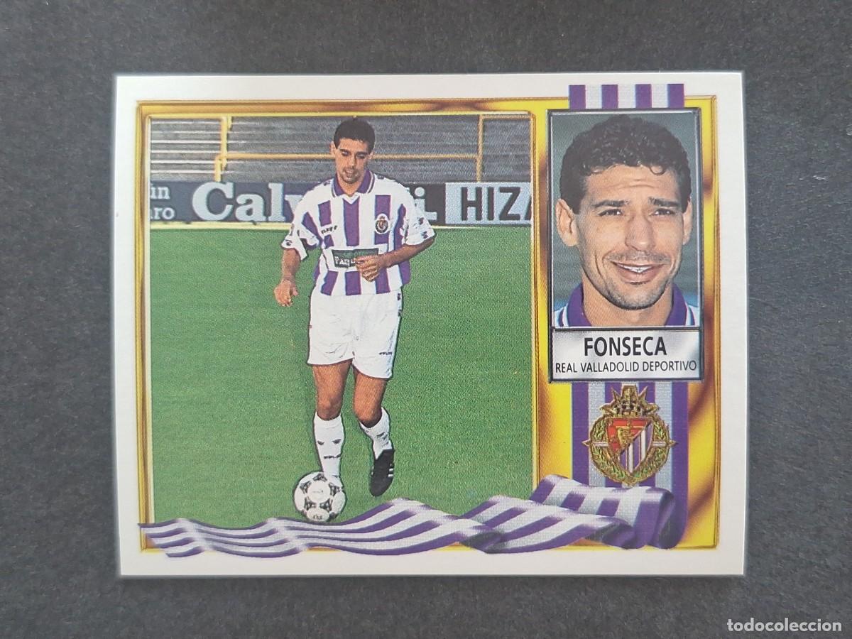 Cartes &agrave; collectionner de Football: L3 FONSECA VERSION PARQUESOL REAL VALLADOLID LIGA ESTE 1995 1996 95 96 NUNCA PEGADO SIN PEGAR