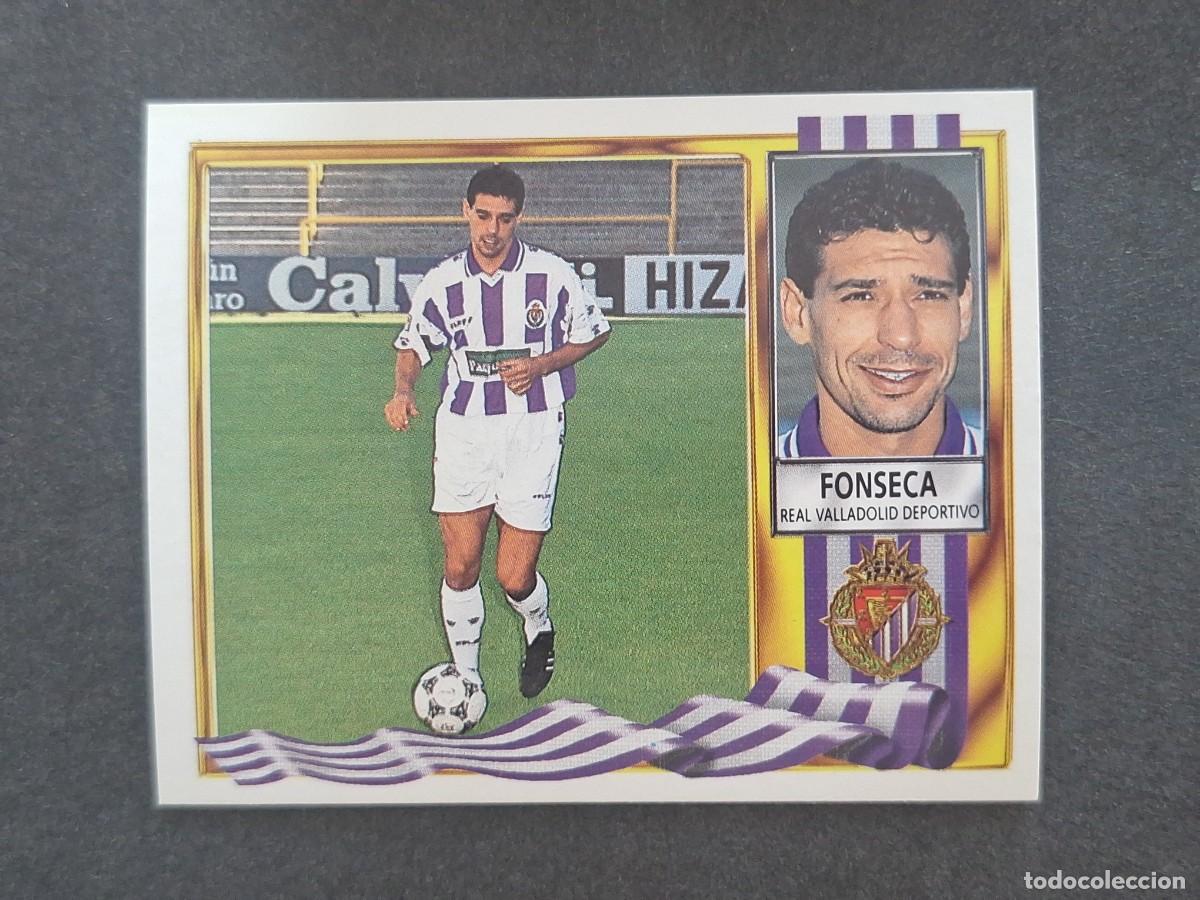 Cartes &agrave; collectionner de Football: L3 FONSECA VERSION PARQUESOL REAL VALLADOLID LIGA ESTE 1995 1996 95 96 NUNCA PEGADO SIN PEGAR