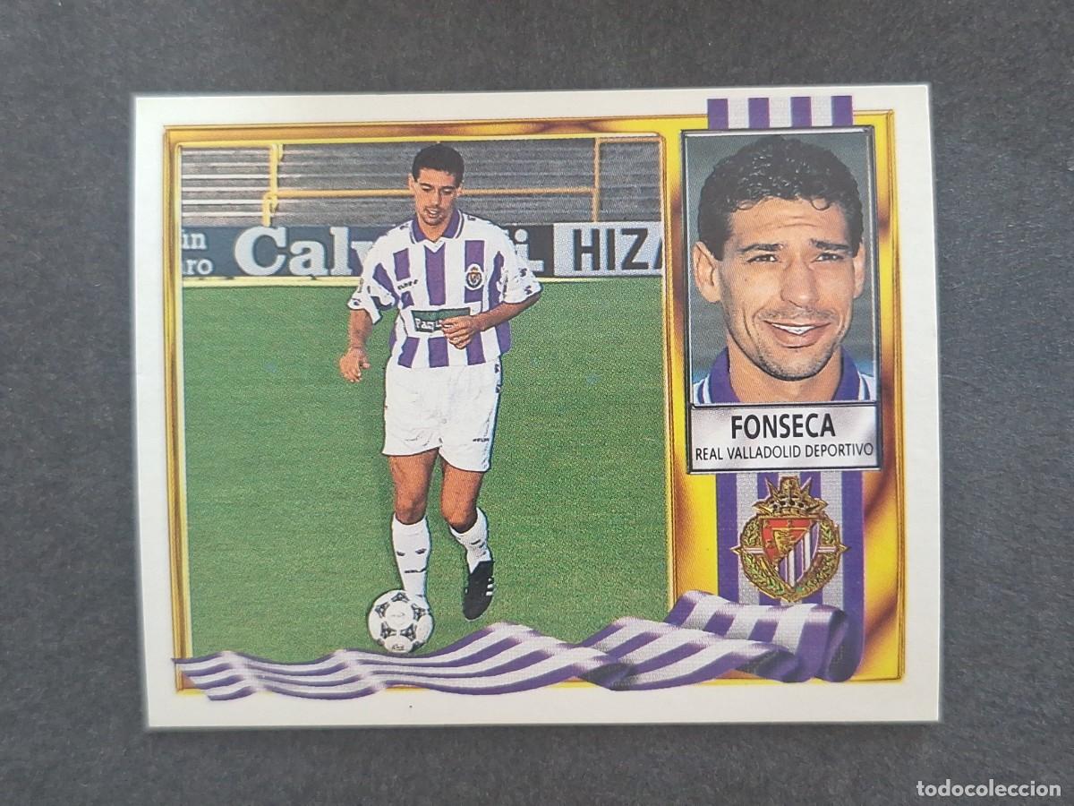 Cartes &agrave; collectionner de Football: L3 FONSECA VERSION PARQUESOL REAL VALLADOLID LIGA ESTE 1995 1996 95 96 NUNCA PEGADO SIN PEGAR