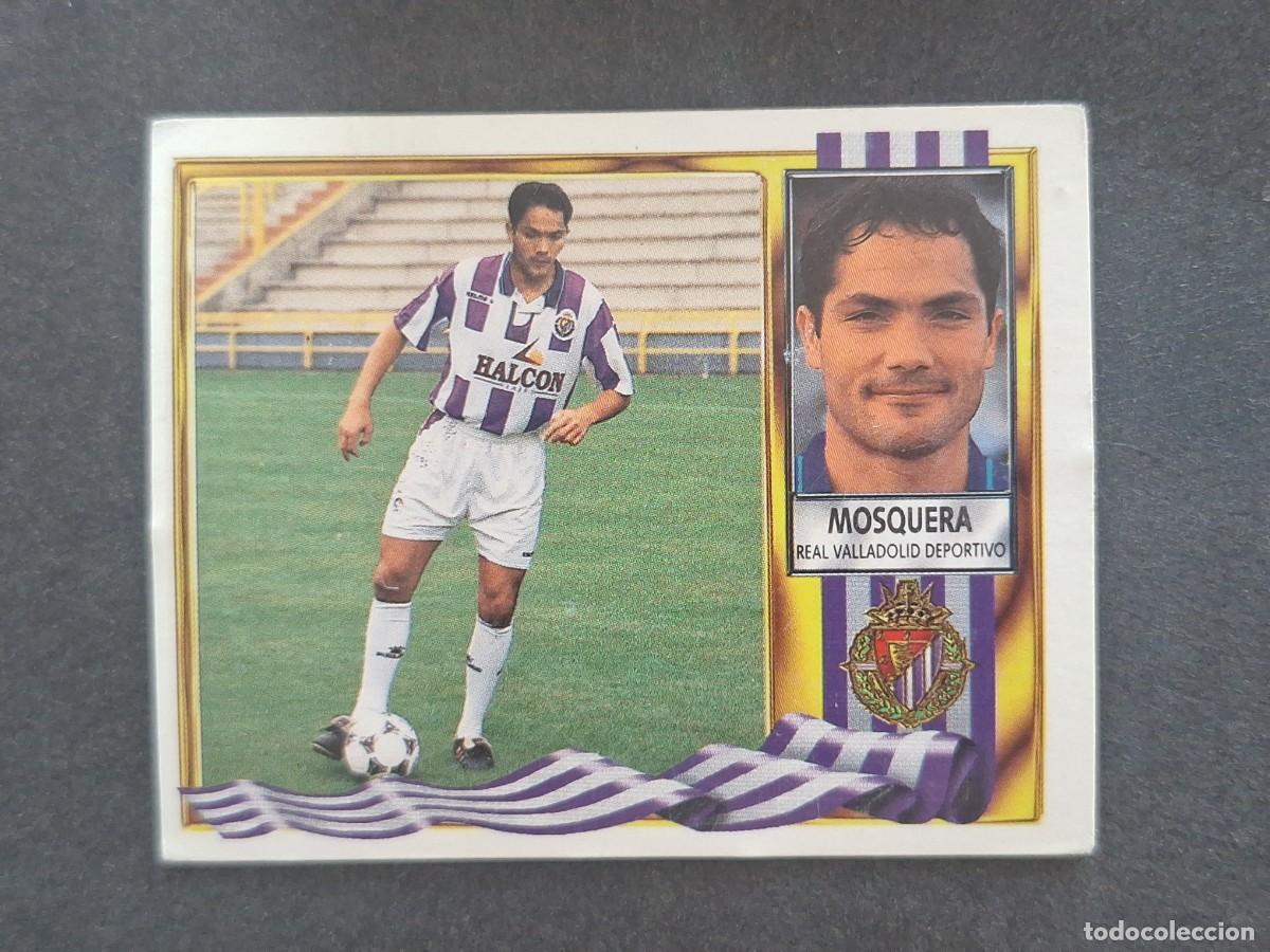 Cartes &agrave; collectionner de Football: L3 MOSQUERA VERSION HALCON REAL VALLADOLID LIGA ESTE 1995 1996 95 96 NUNCA PEGADO SIN PEGAR