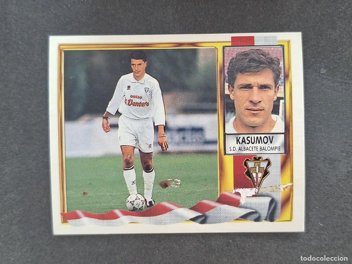 Fu&szlig;ball-Sticker: L3 KASUMOV VERSION VENTERO ALBACETE BALOMPIE COLOCA LIGA ESTE 1995 1996 95 96 NUNCA PEGADO SIN PEGAR