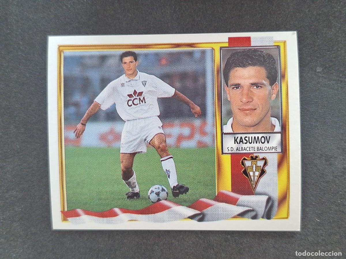 Fu&szlig;ball-Sticker: L3 KASUMOV VERSION CCM ALBACETE BALOMPIE COLOCA LIGA ESTE 1995 1996 95 96 NUNCA PEGADO SIN PEGAR
