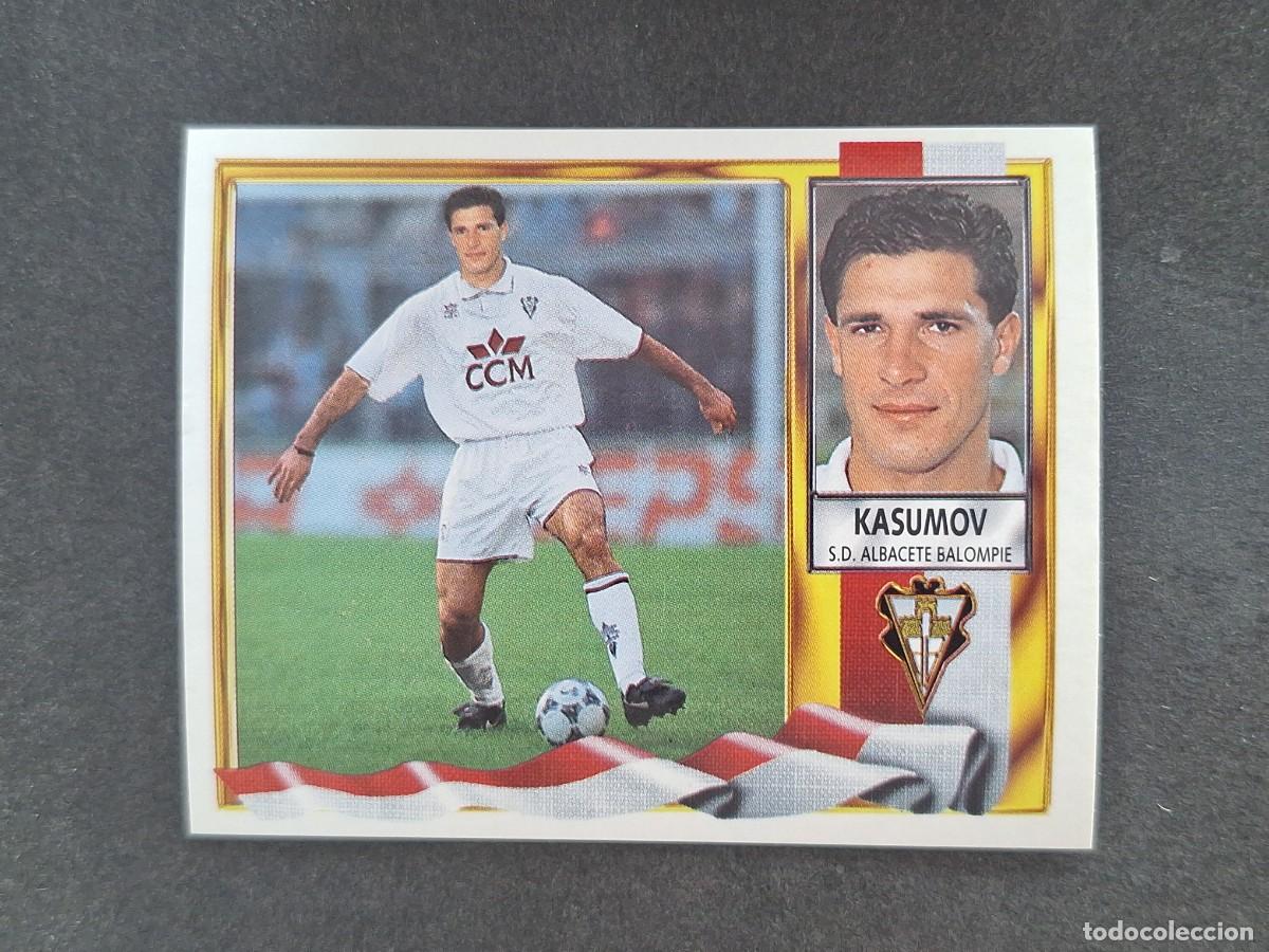 Fu&szlig;ball-Sticker: L3 KASUMOV VERSION CCM ALBACETE BALOMPIE COLOCA LIGA ESTE 1995 1996 95 96 NUNCA PEGADO SIN PEGAR