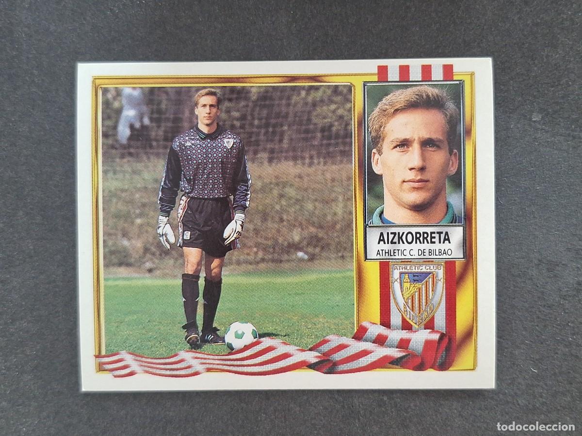 Fu&szlig;ball-Sticker: L3 AIZKORRETA ATHLETIC CLUB DE BILBAO COLOCA LIGA ESTE 1995 1996 95 96 NUNCA PEGADO SIN PEGAR