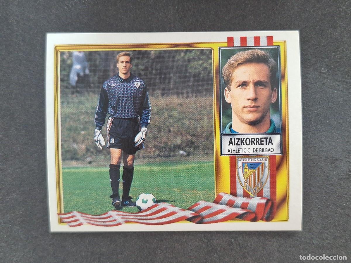 Fu&szlig;ball-Sticker: L3 AIZKORRETA ATHLETIC CLUB DE BILBAO COLOCA LIGA ESTE 1995 1996 95 96 NUNCA PEGADO SIN PEGAR