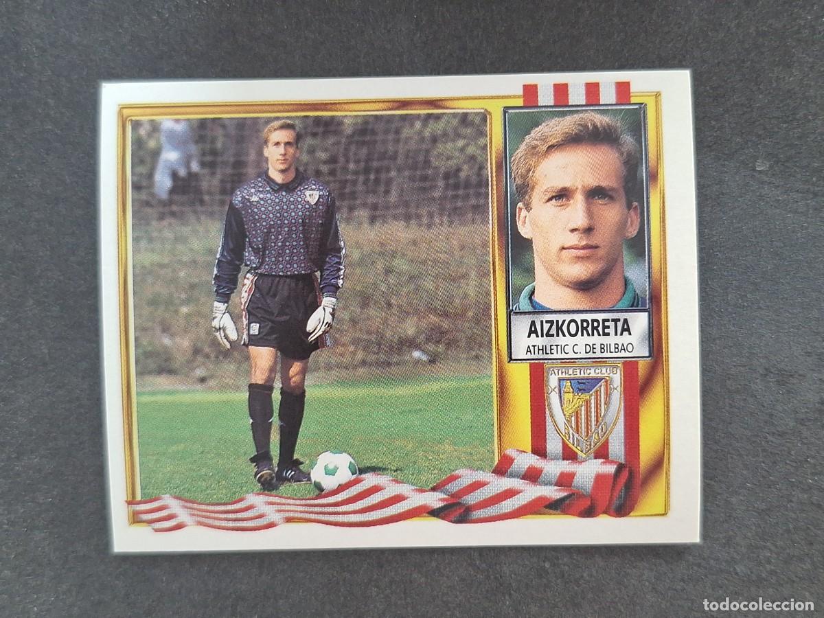 Fu&szlig;ball-Sticker: L3 AIZKORRETA ATHLETIC CLUB DE BILBAO COLOCA LIGA ESTE 1995 1996 95 96 NUNCA PEGADO SIN PEGAR