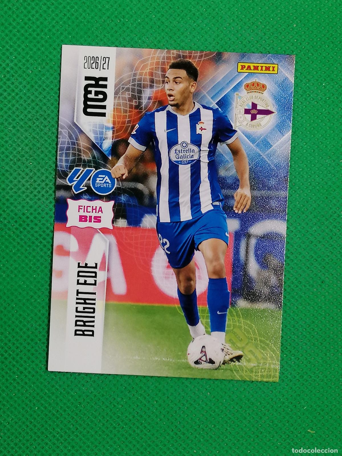 Fu&szlig;ball-Sticker: 133 BIS 133BIS BRIGHT EDE DEPORTIVO LA CORU&Ntilde;A 2&ordf; EDICION ⚽ MEGACRACKS LIGA 2026 2027 26 27 ⚽