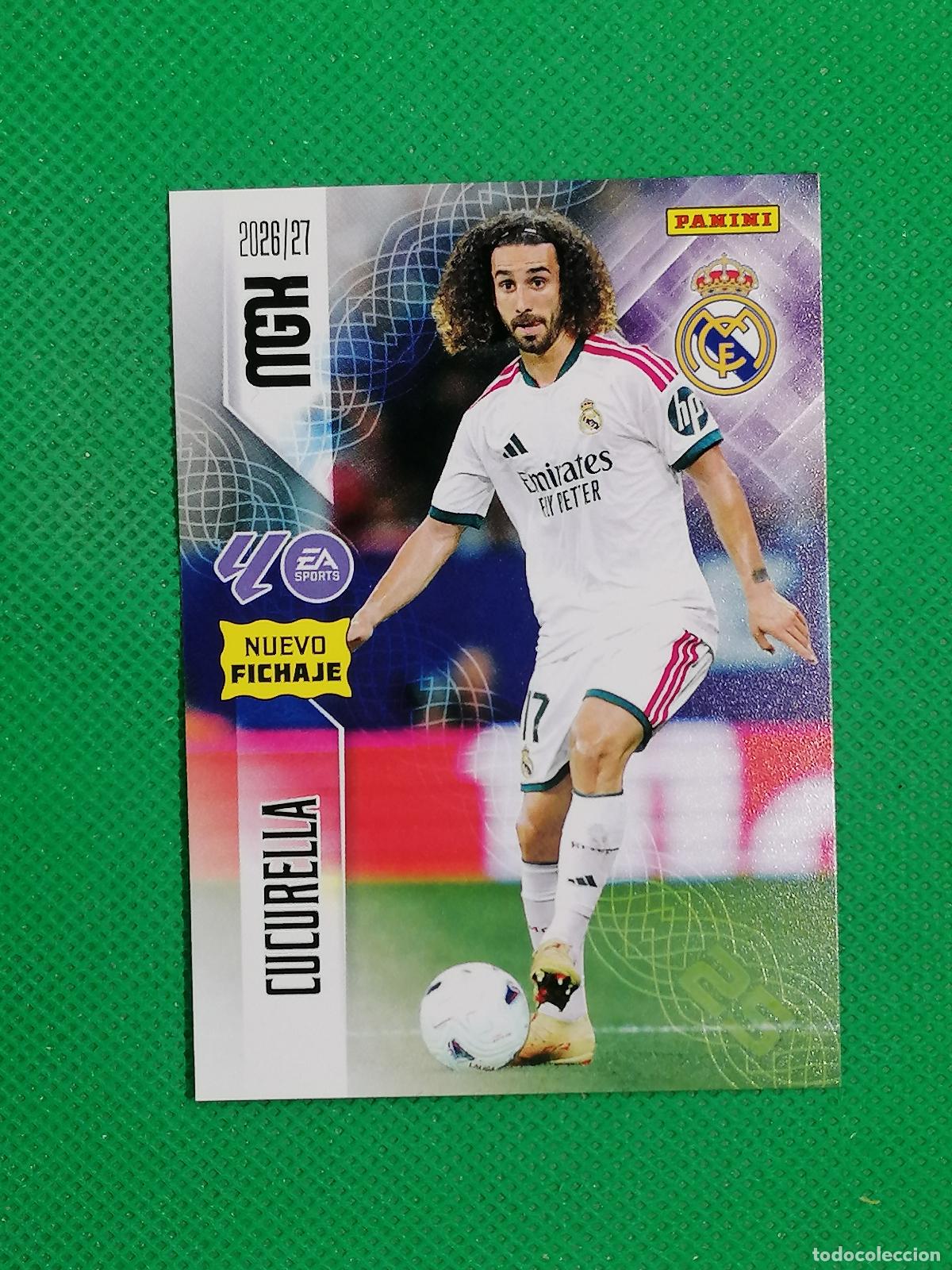 Fu&szlig;ball-Sticker: 451 CUCURELLA REAL MADRID NUEVOS FICHAJES 2&ordm; EDICION ⚽ MEGACRACKS LIGA 2026 2027 26 27 ⚽
