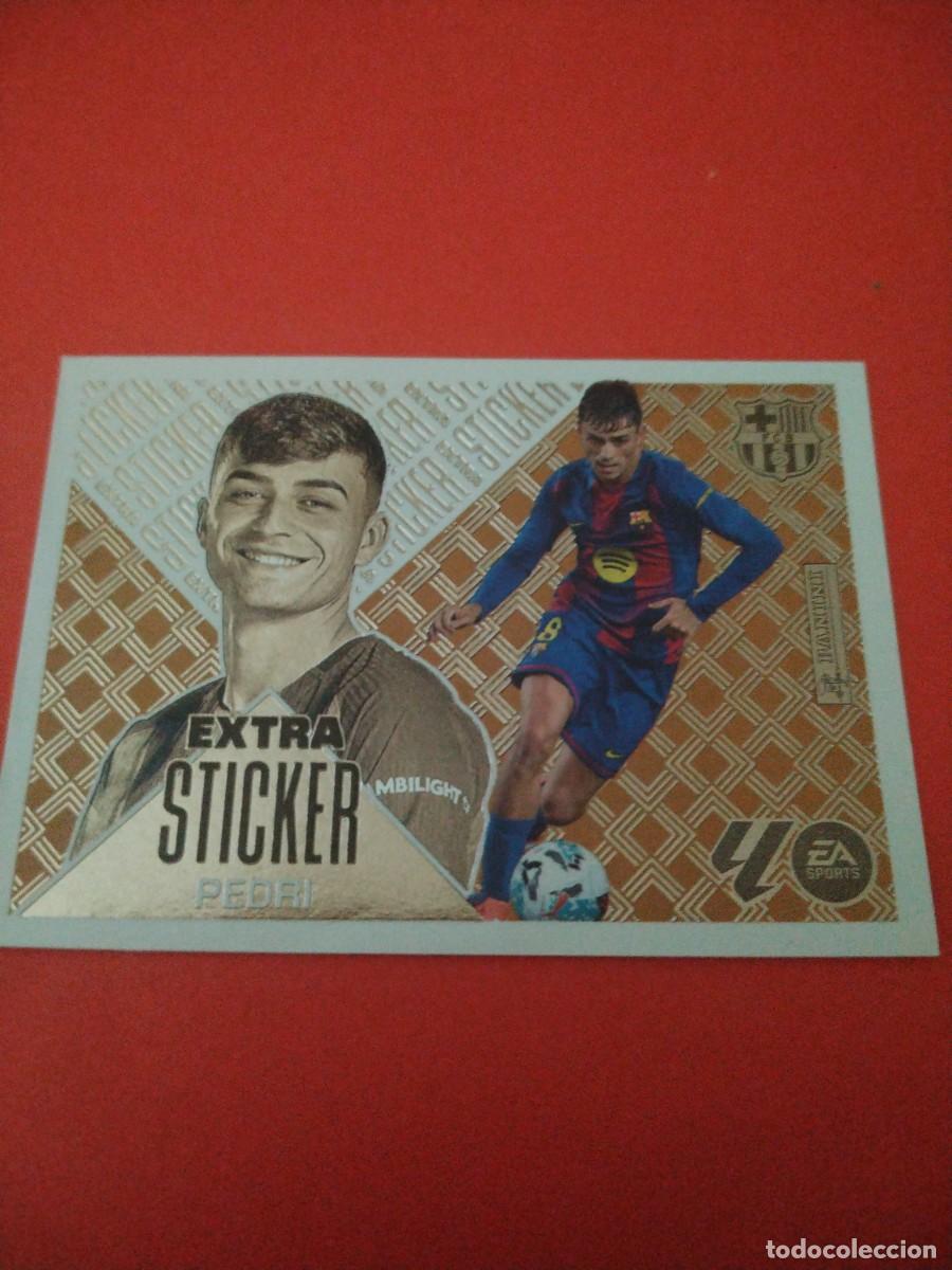 Cromos de Futebol: EXTRA STICKER LIGA 2026 2027 PEDRI BRONCE