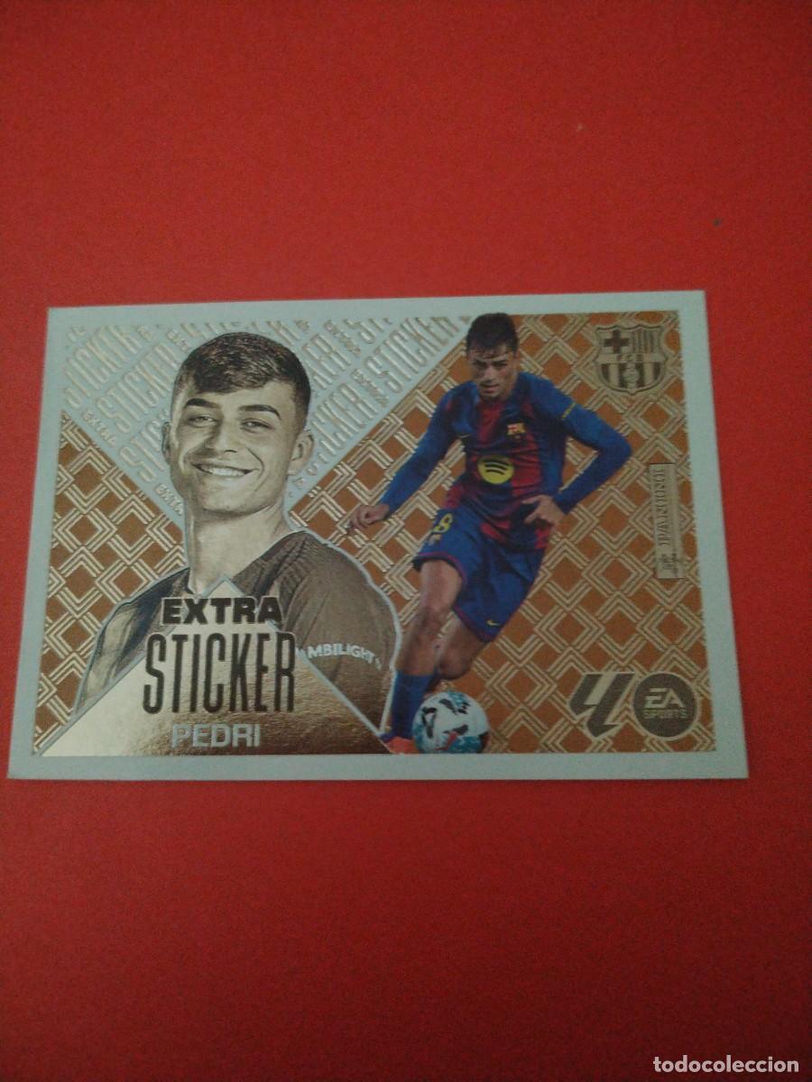 Cromos de Futebol: EXTRA STICKER LIGA 2026 2027 PEDRI BRONCE
