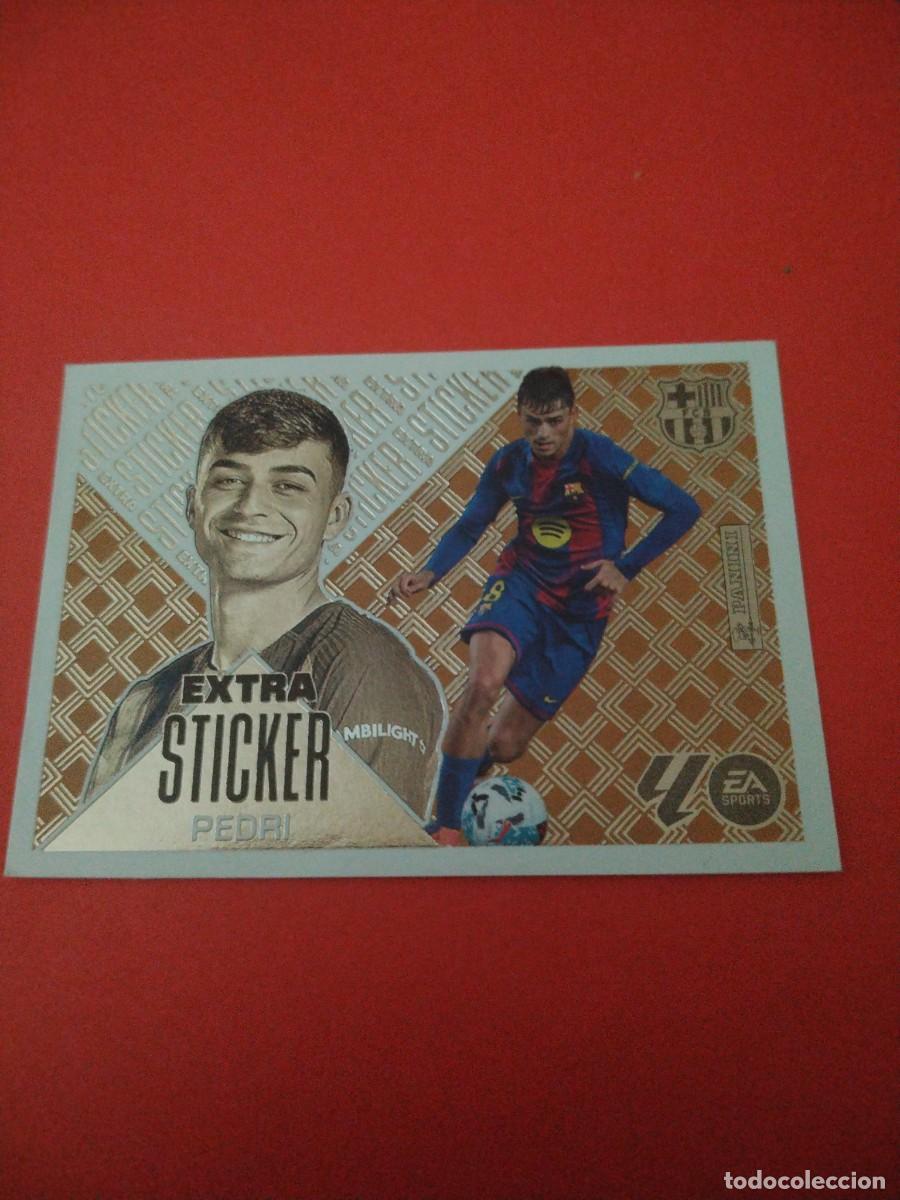 Cromos de Futebol: EXTRA STICKER LIGA 2026 2027 PEDRI BRONCE