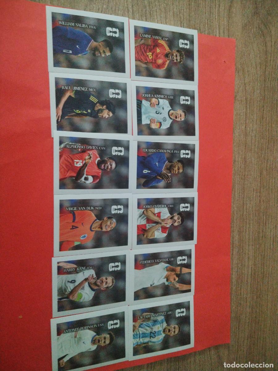 Figurine di Calcio: MUNDIAL 2026 COLECCION COMPLETA 12 CROMOS COCA COLA . LAMINE YAMAL ETCCC