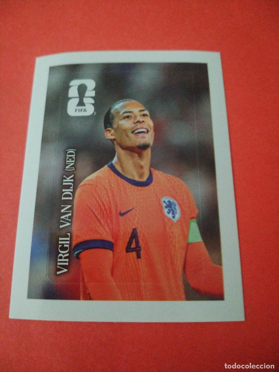 Cartes &agrave; collectionner de Football: MUNDIAL 2026 CROMO COCA COLA CC6 VAN DIJK