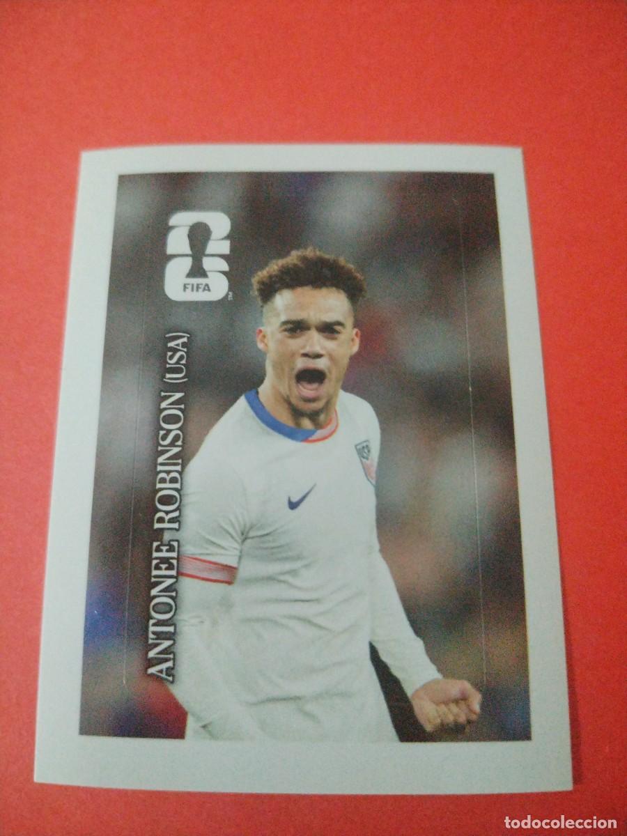Cromos de f&uacute;tbol: MUNDIAL 2026 CROMO COCA COLA CC12 ROBINSON