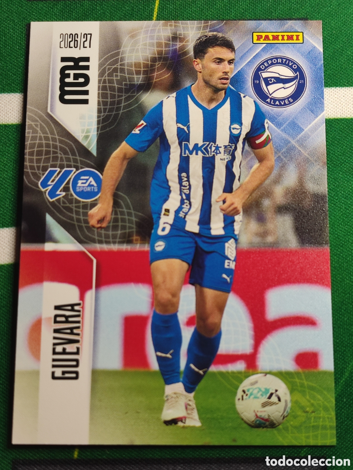 Football Stickers: 29 Guevara Deportivo Alaves MEGACRACKS 2026 2027 - 26 27 MGK