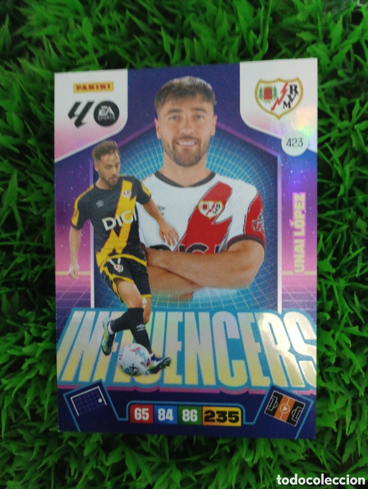 Cartes &agrave; collectionner de Football: Unai Lopez Rayo Vallecano INFLUENCERS Adremalyn 25-26 # 423