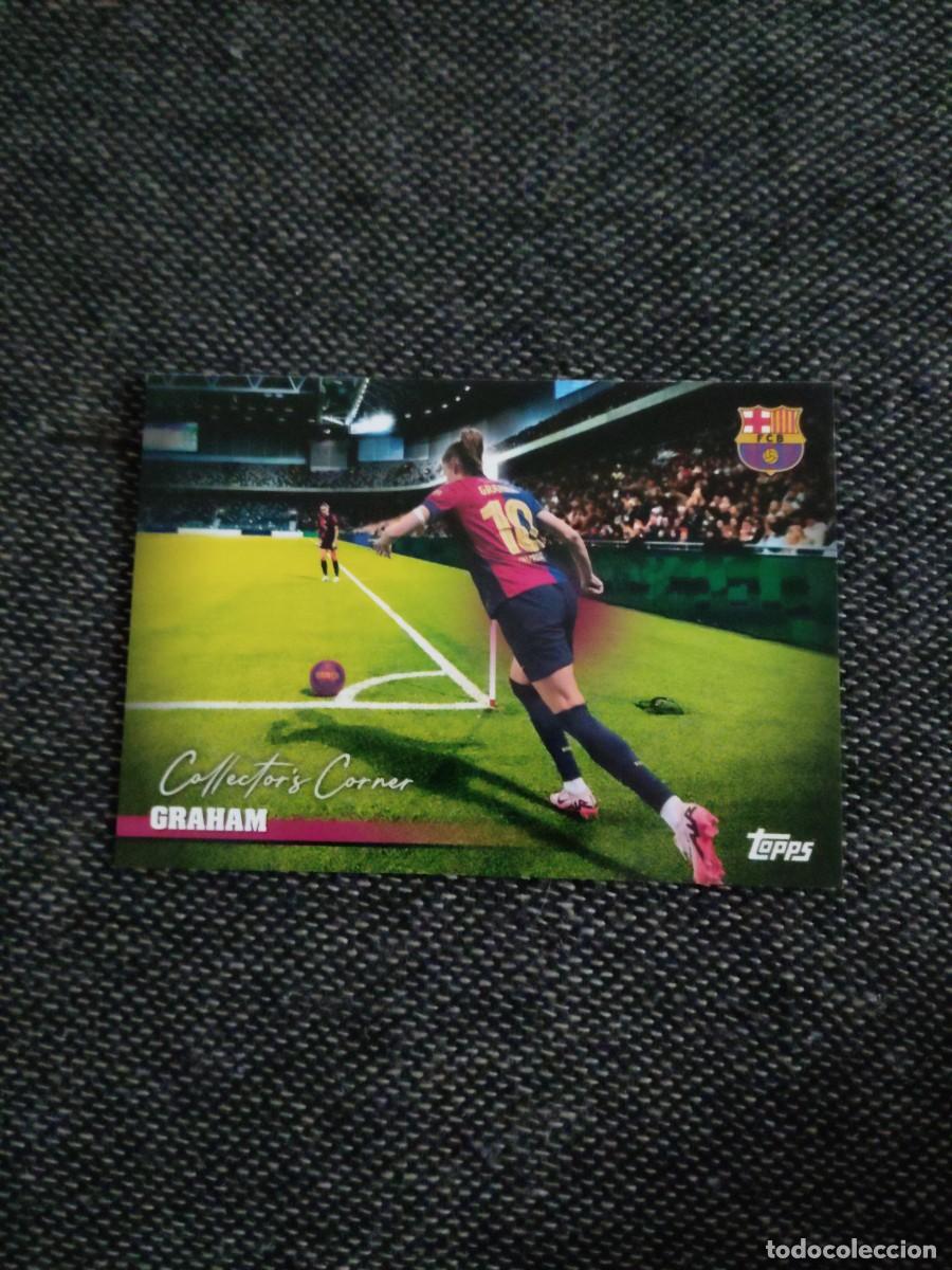 Fu&szlig;ball-Sticker: 36 Graham FC Barcelona topps collection corner 2025-26